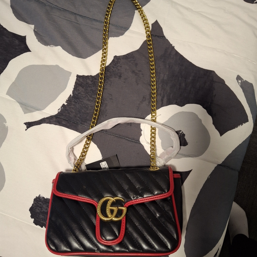 Gucci Red Leather Women's Bag